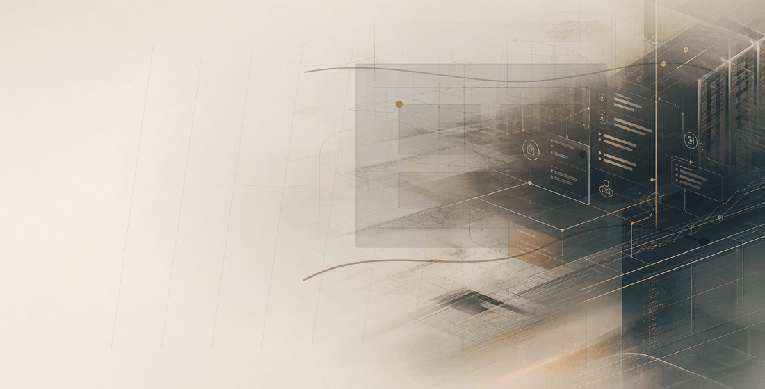 Interface panels for modern web design and business software